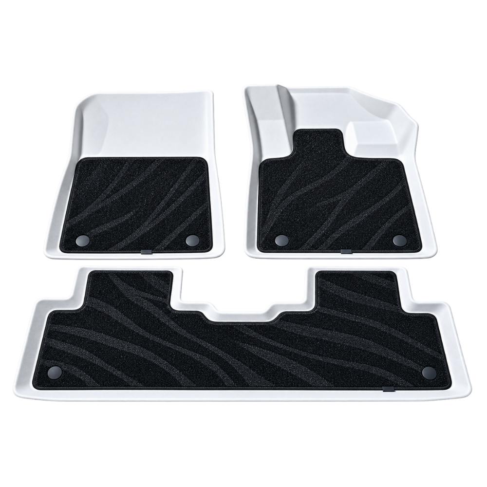 Geely EX5 DuoLayer Floor Mats | TPE + Carpet, 2024+