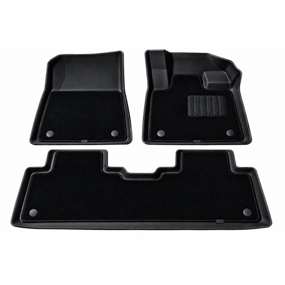 Geely EX5 DuoLayer Floor Mats | TPE + Carpet, 2024+