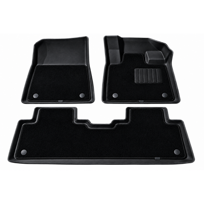 Geely EX5 DuoLayer Floor Mats | TPE + Carpet, 2024+