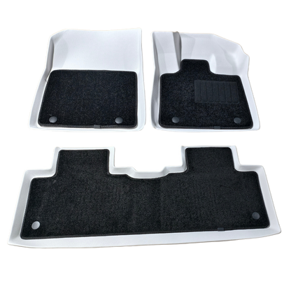 Geely EX5 DuoLayer Floor Mats | TPE + Carpet, 2024+